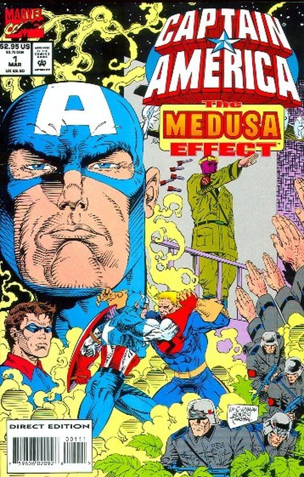 Captain America: The Medusa Effect #1 cover