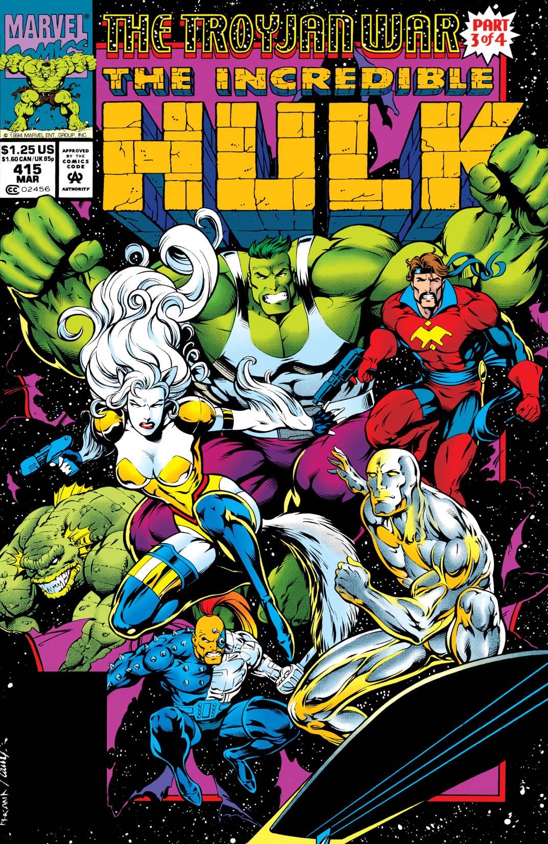 The Incredible Hulk #415 cover