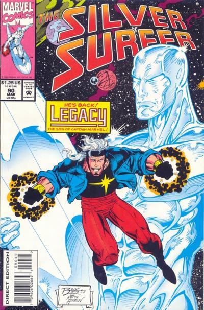 Silver Surfer #90 cover