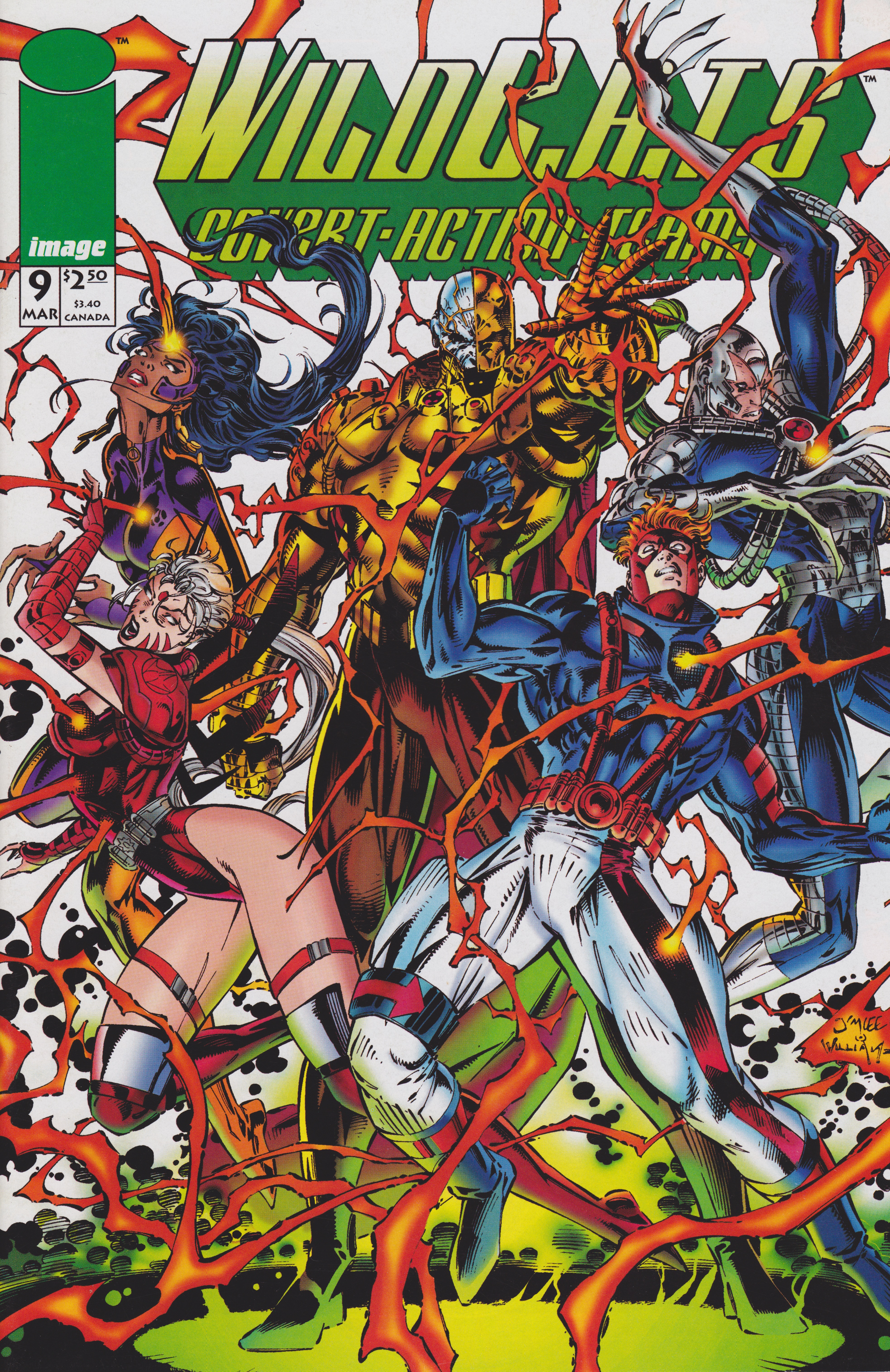 WildC.A.T.s: Covert Action Teams #9 cover