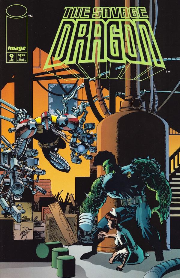 Savage Dragon #9 cover