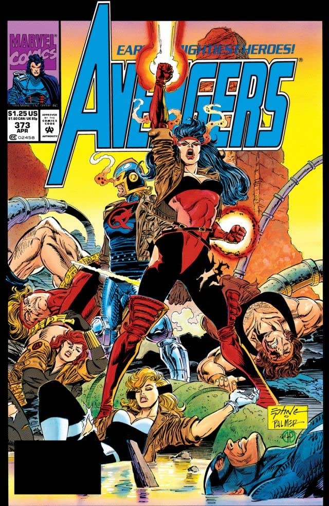The Avengers #373 cover
