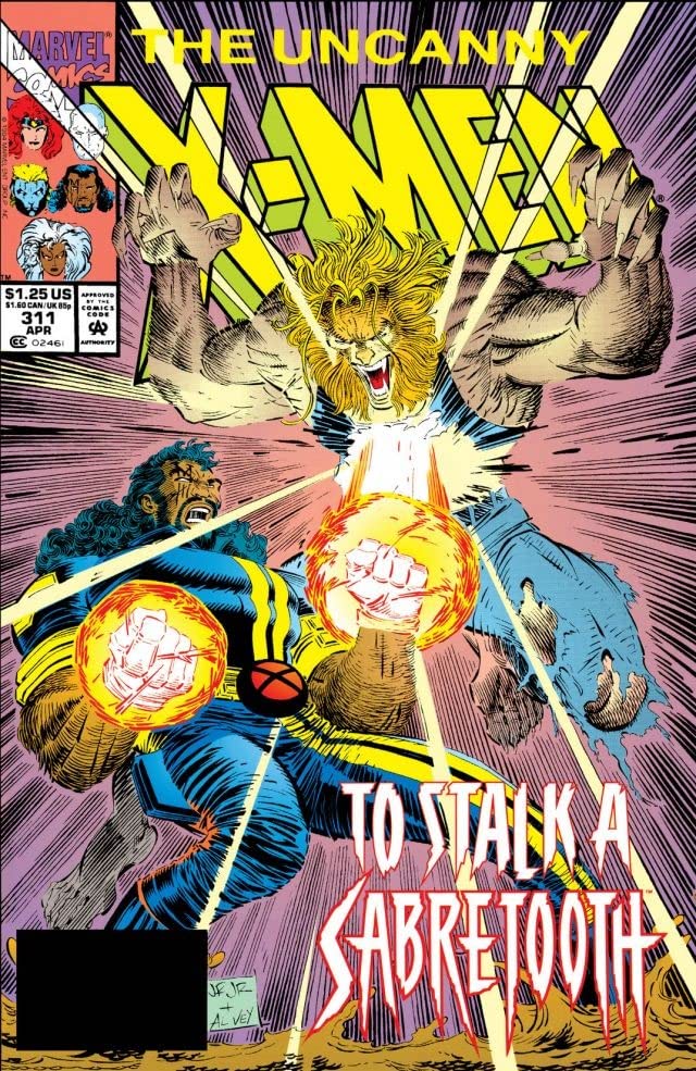 The Uncanny X-Men #311 cover