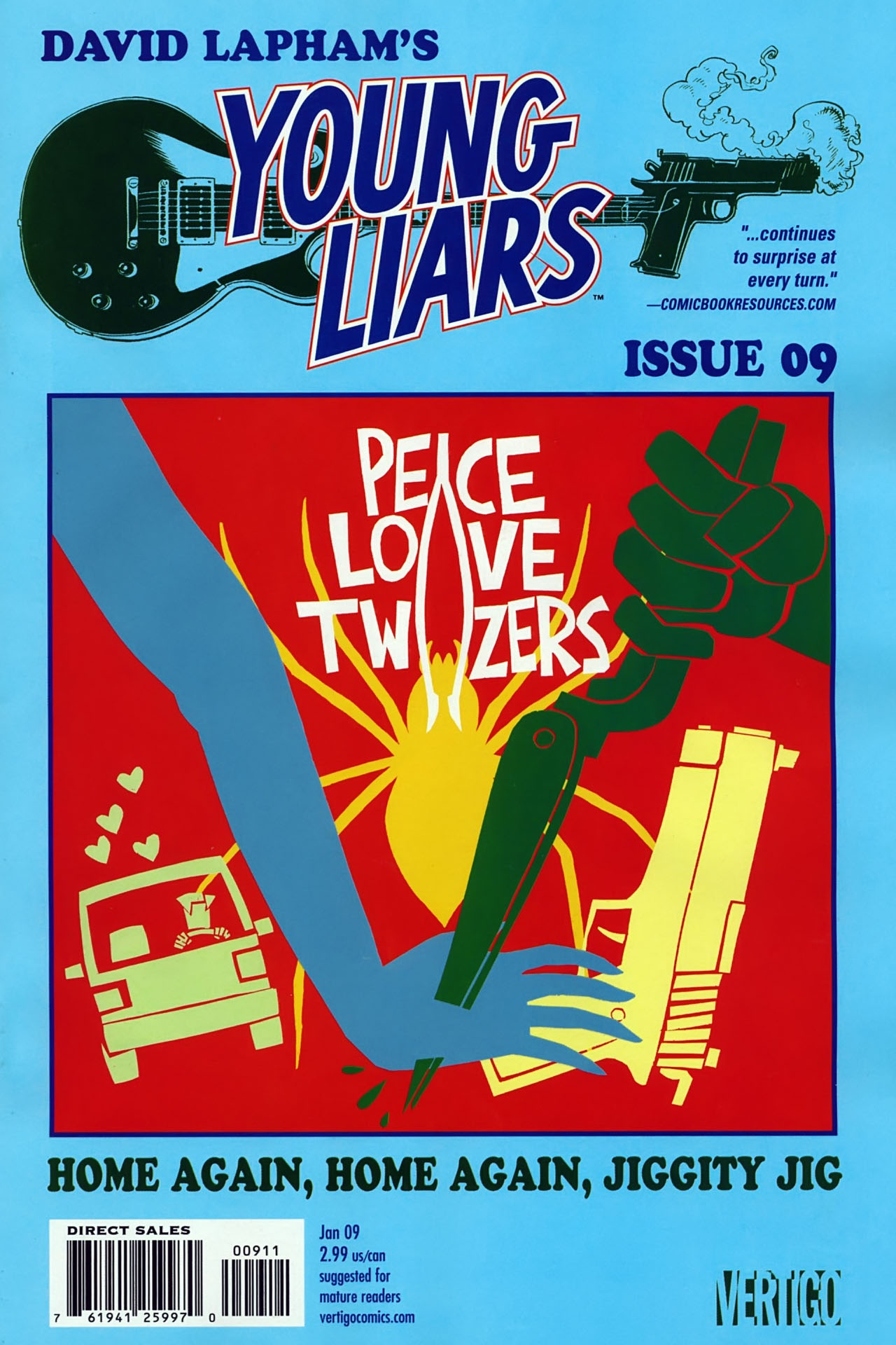 Young Liars #9 cover