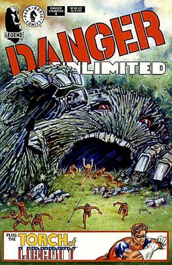 Danger Unlimited #4 cover