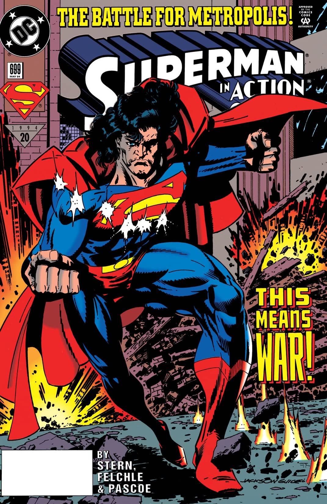 Action Comics #699 cover