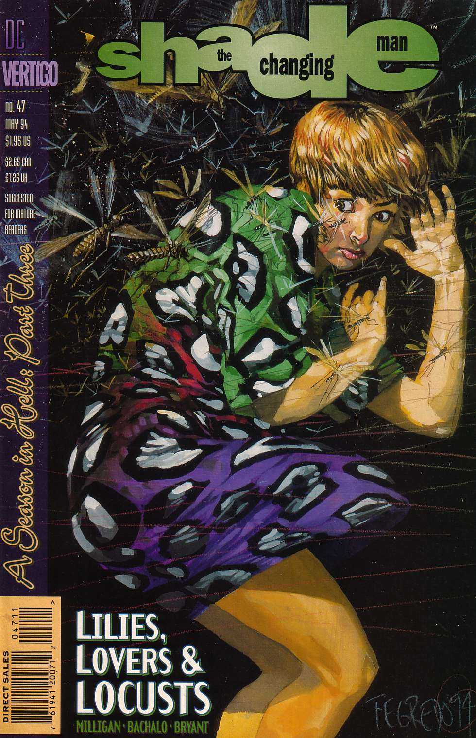 Shade, the Changing Man #47 cover