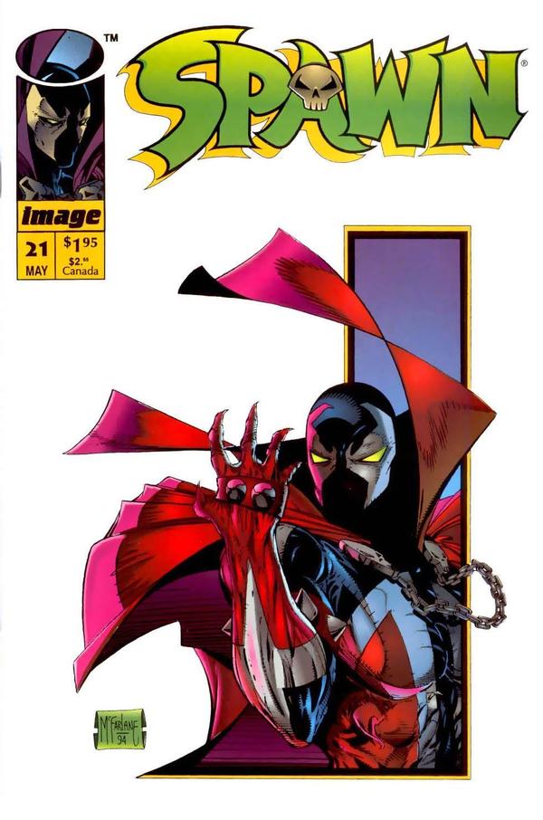 Spawn #21 cover