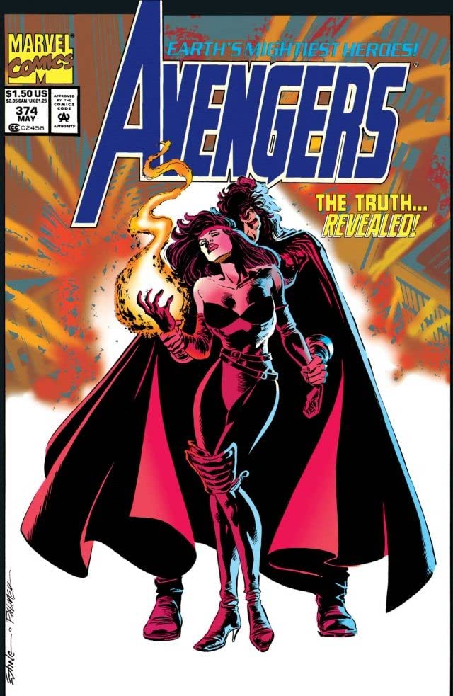 The Avengers #374 cover