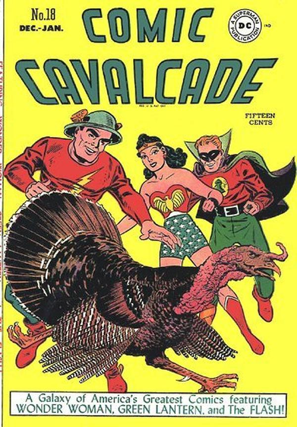 Comic Cavalcade #18 cover