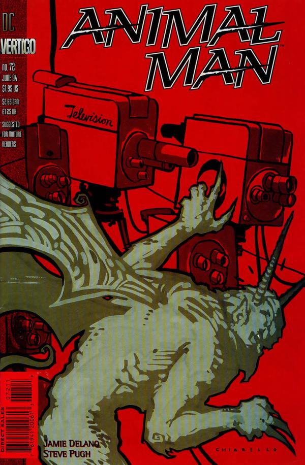 Animal Man #72 cover