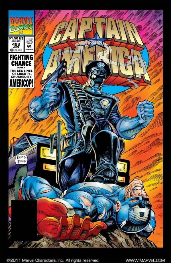 Captain America #428 cover