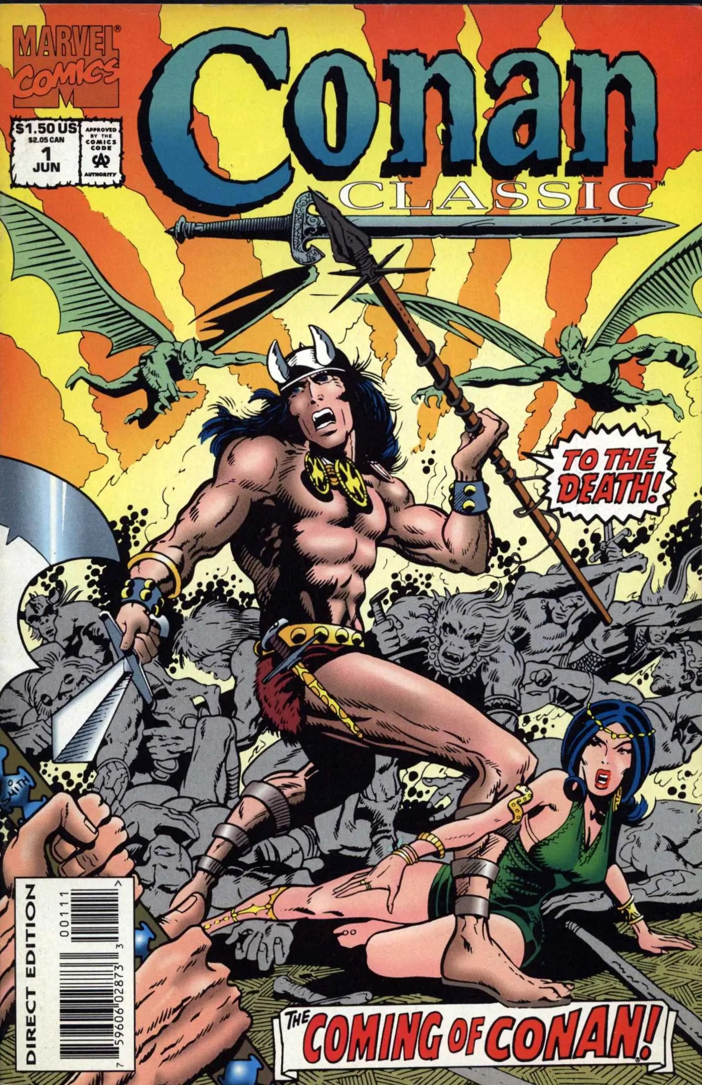Conan Classic #1 cover