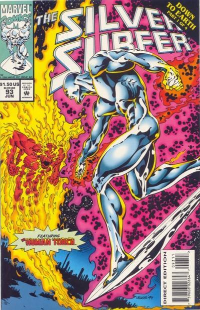 Silver Surfer #93 cover