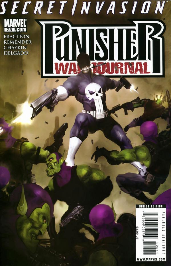 Punisher War Journal #25 cover
