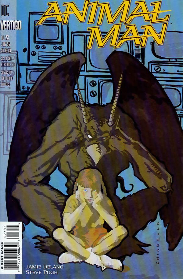 Animal Man #73 cover