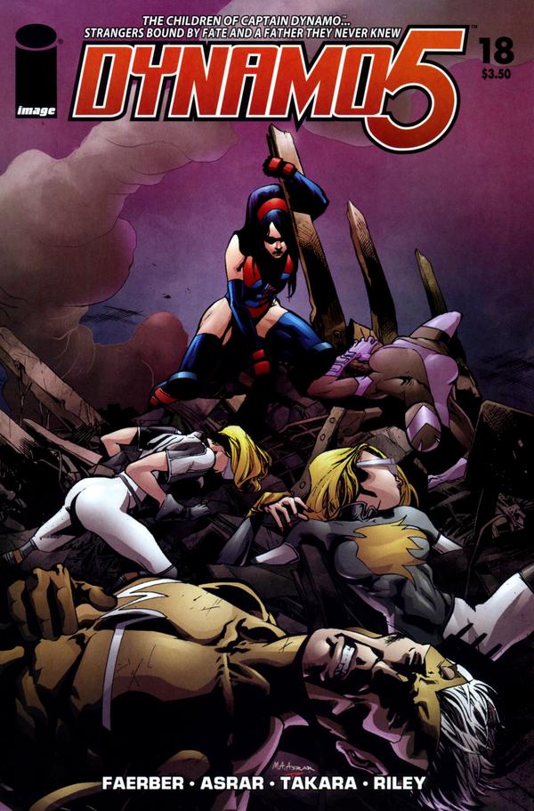 Dynamo 5 #18 cover