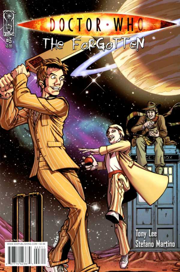 Doctor Who: The Forgotten #3 cover