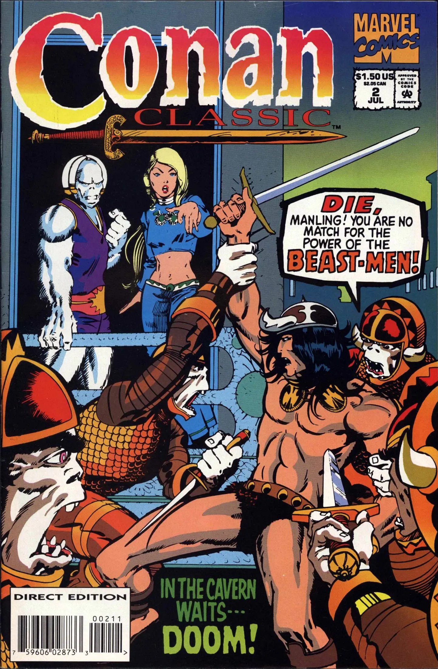 Conan Classic #2 cover