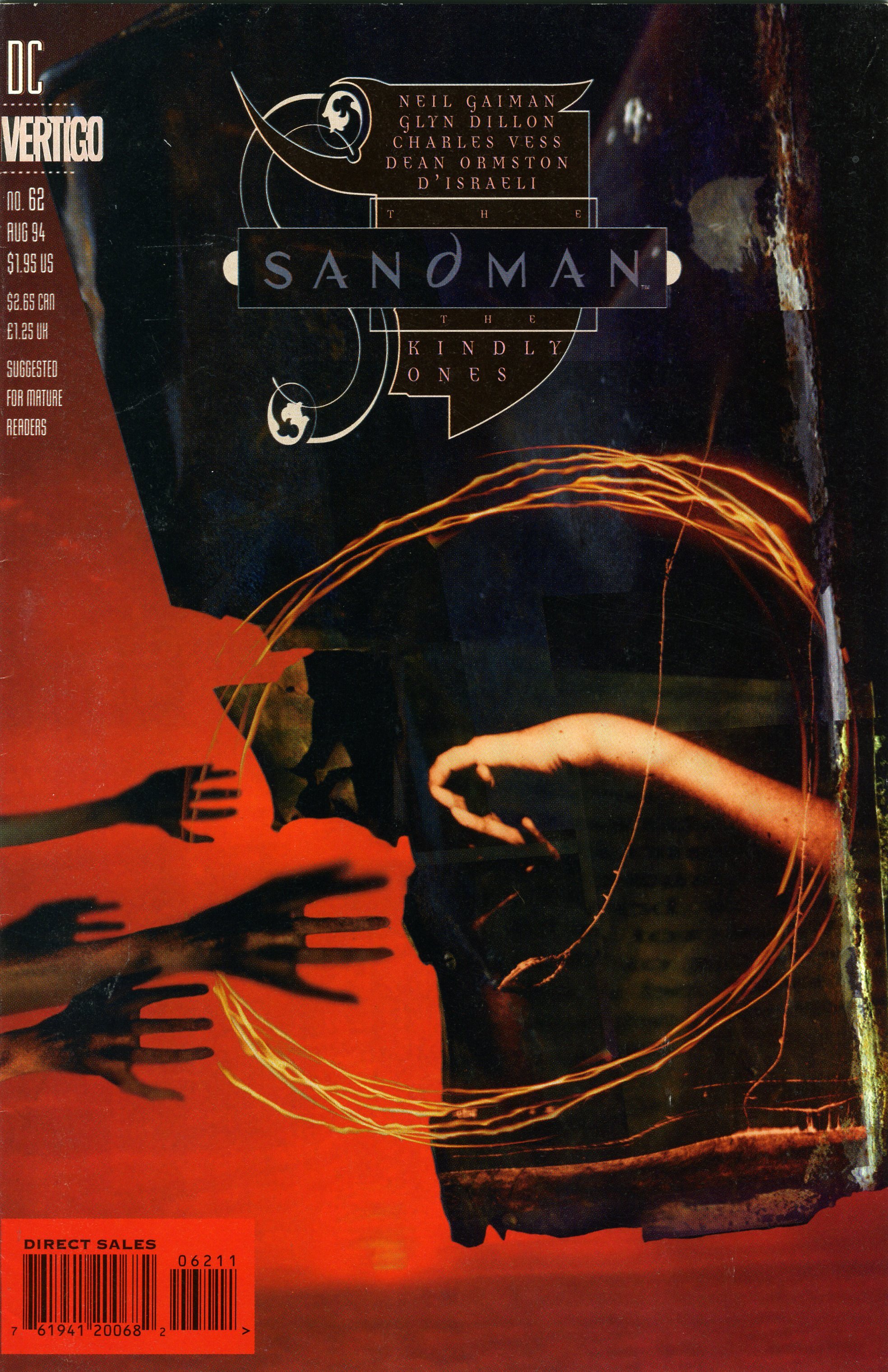 Sandman #62 cover