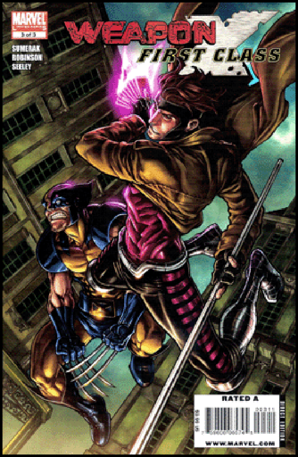 Weapon X: First Class #3 cover