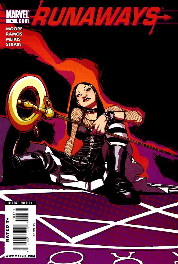 Runaways #4 cover