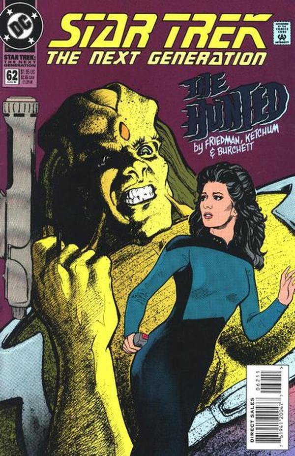 Star Trek: The Next Generation #62 cover