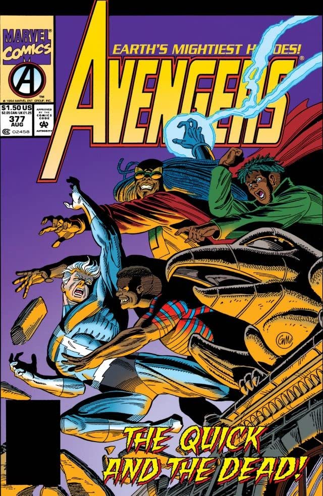 The Avengers #377 cover