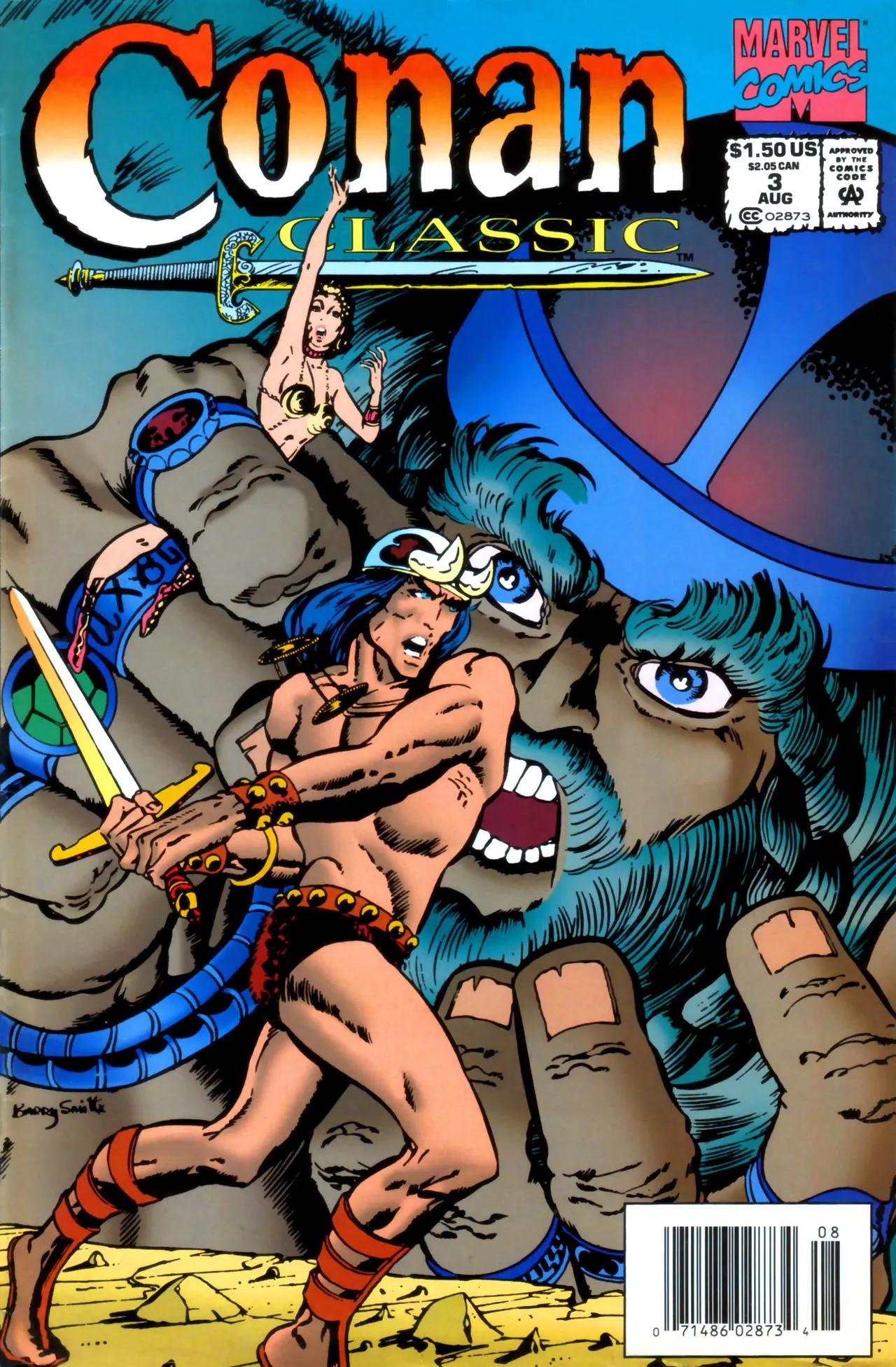 Conan Classic #3 cover