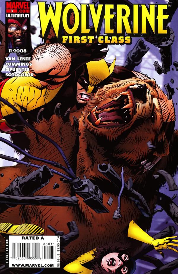 Wolverine: First Class #8 cover