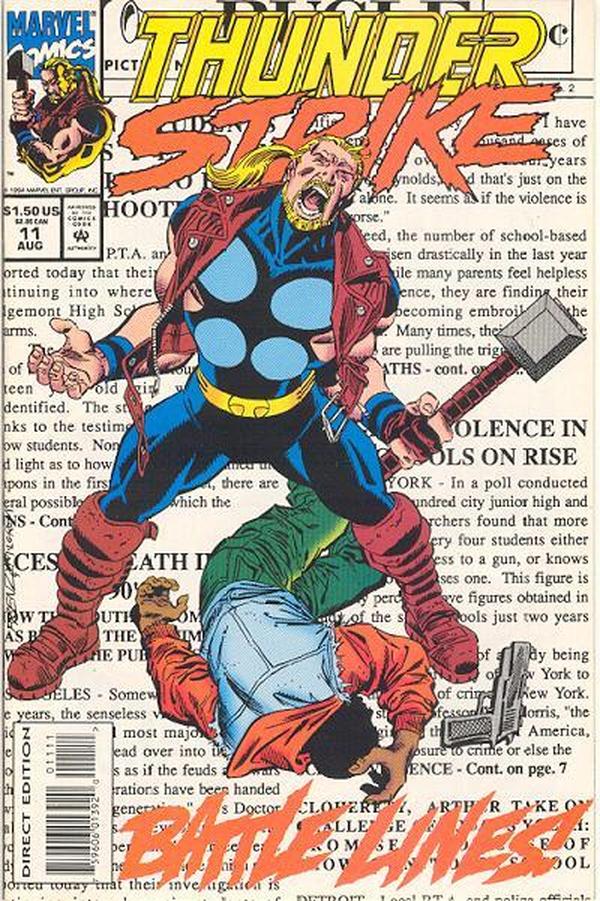 Thunderstrike #11 cover