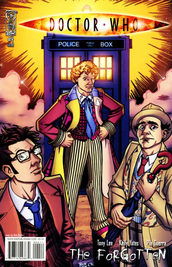 Doctor Who: The Forgotten #4 cover