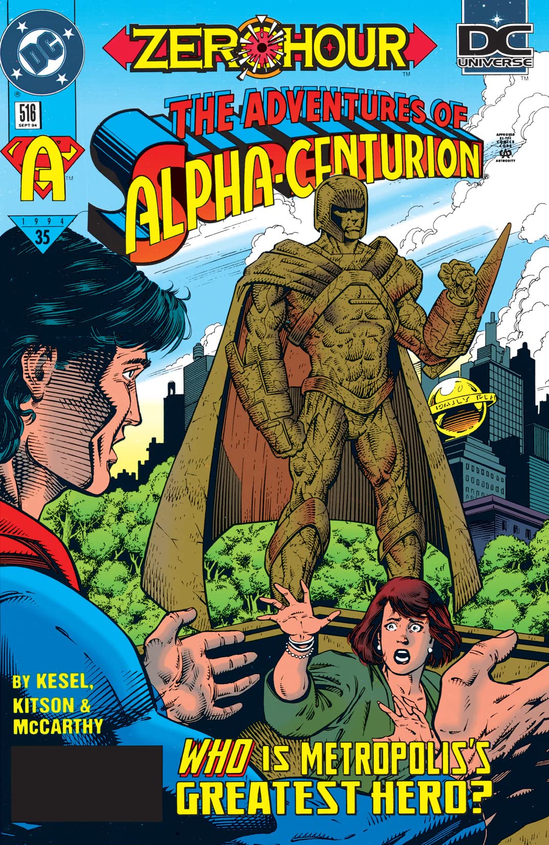 Adventures of Superman #516 cover