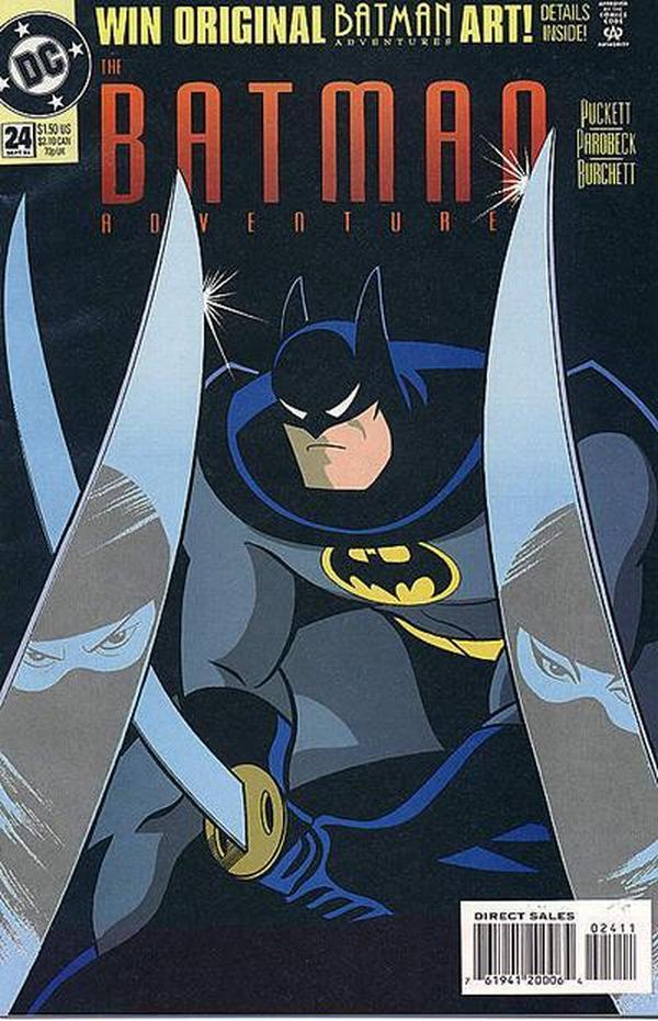 The Batman Adventures #24 cover