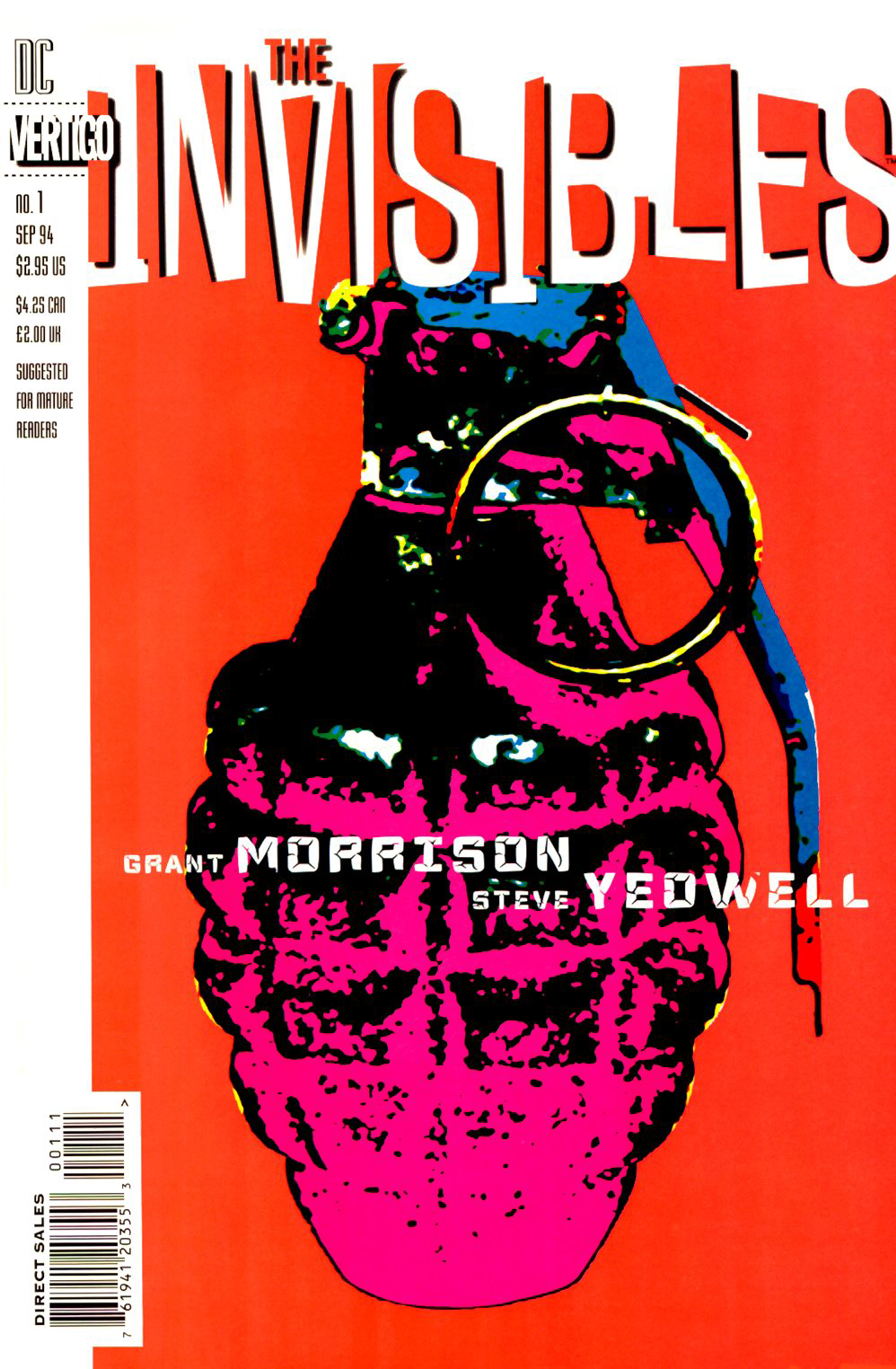 The Invisibles #1 cover