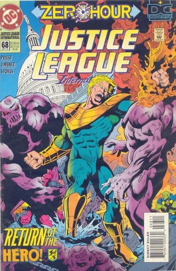Justice League International #68 cover