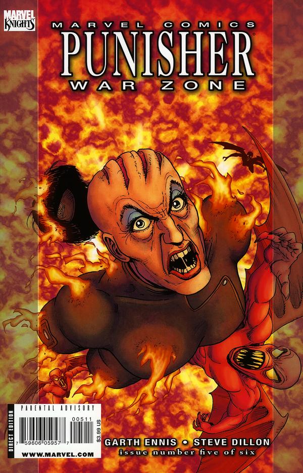 Punisher: War Zone #5 cover