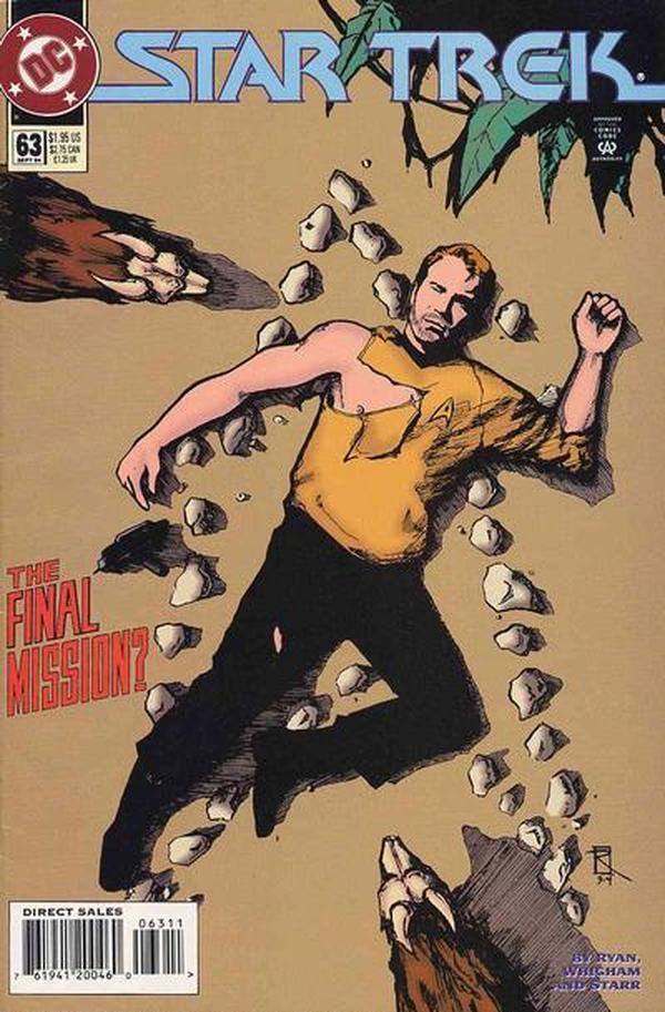 Star Trek #63 cover