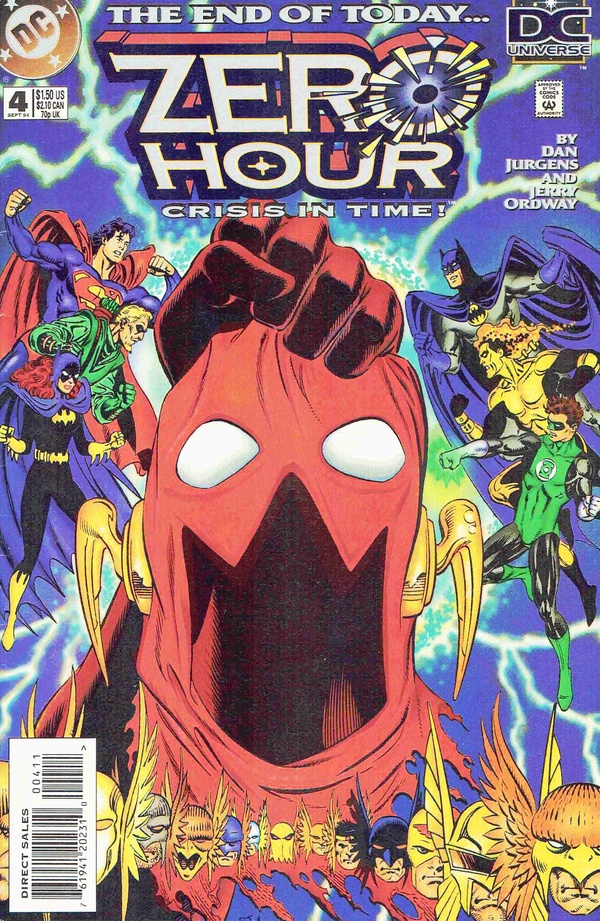 Zero Hour: Crisis in Time #4 cover