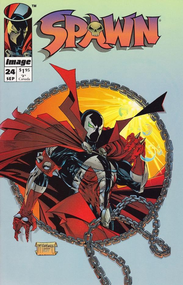Spawn #24 cover