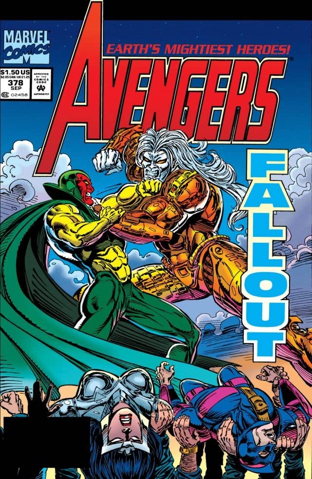 The Avengers #378 cover