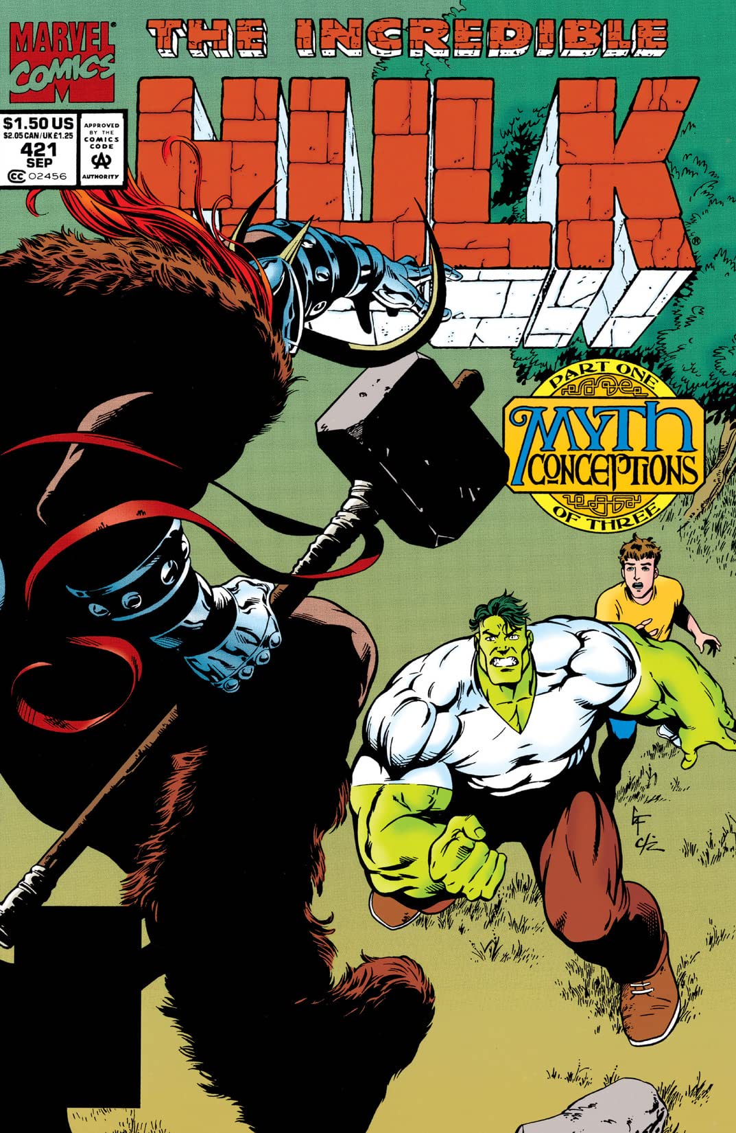 The Incredible Hulk #421 cover