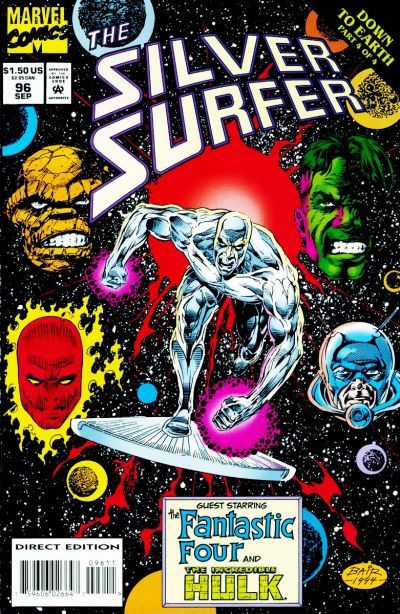 Silver Surfer #96 cover