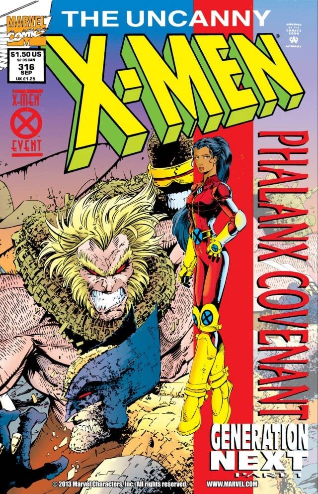 The Uncanny X-Men #316 cover