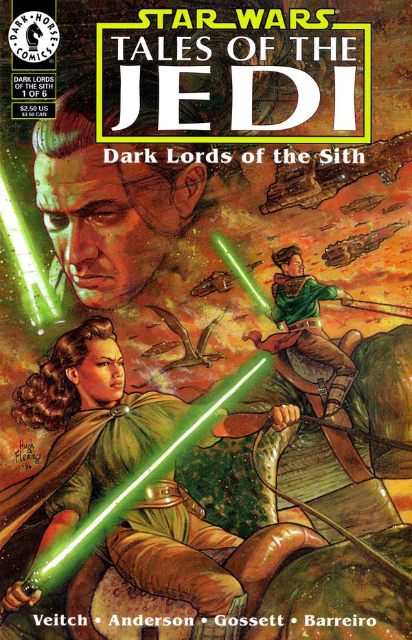 Star Wars: Tales of the Jedi - Dark Lords of the Sith #1 cover