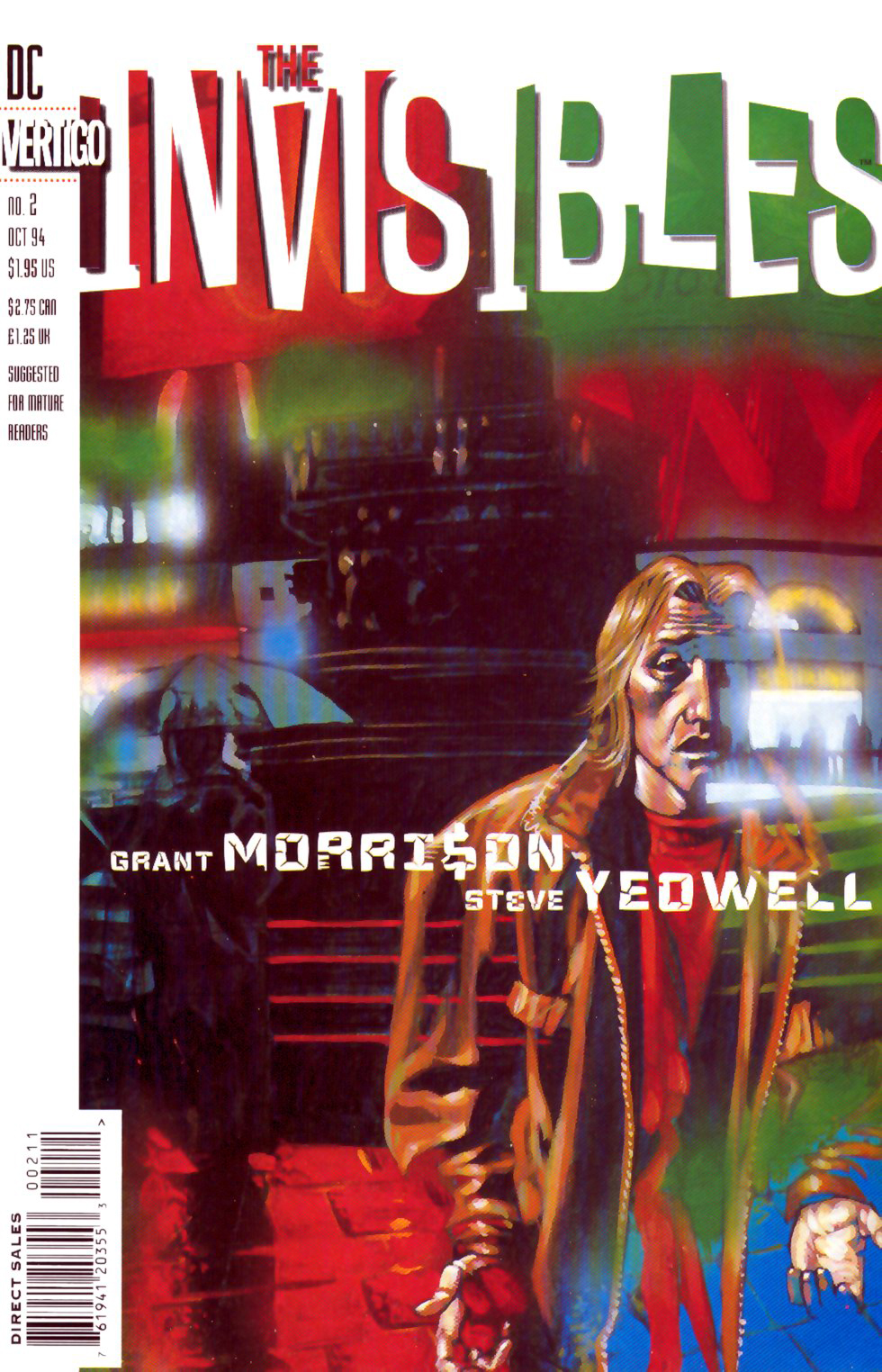The Invisibles #2 cover