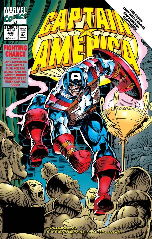 Captain America #432 cover
