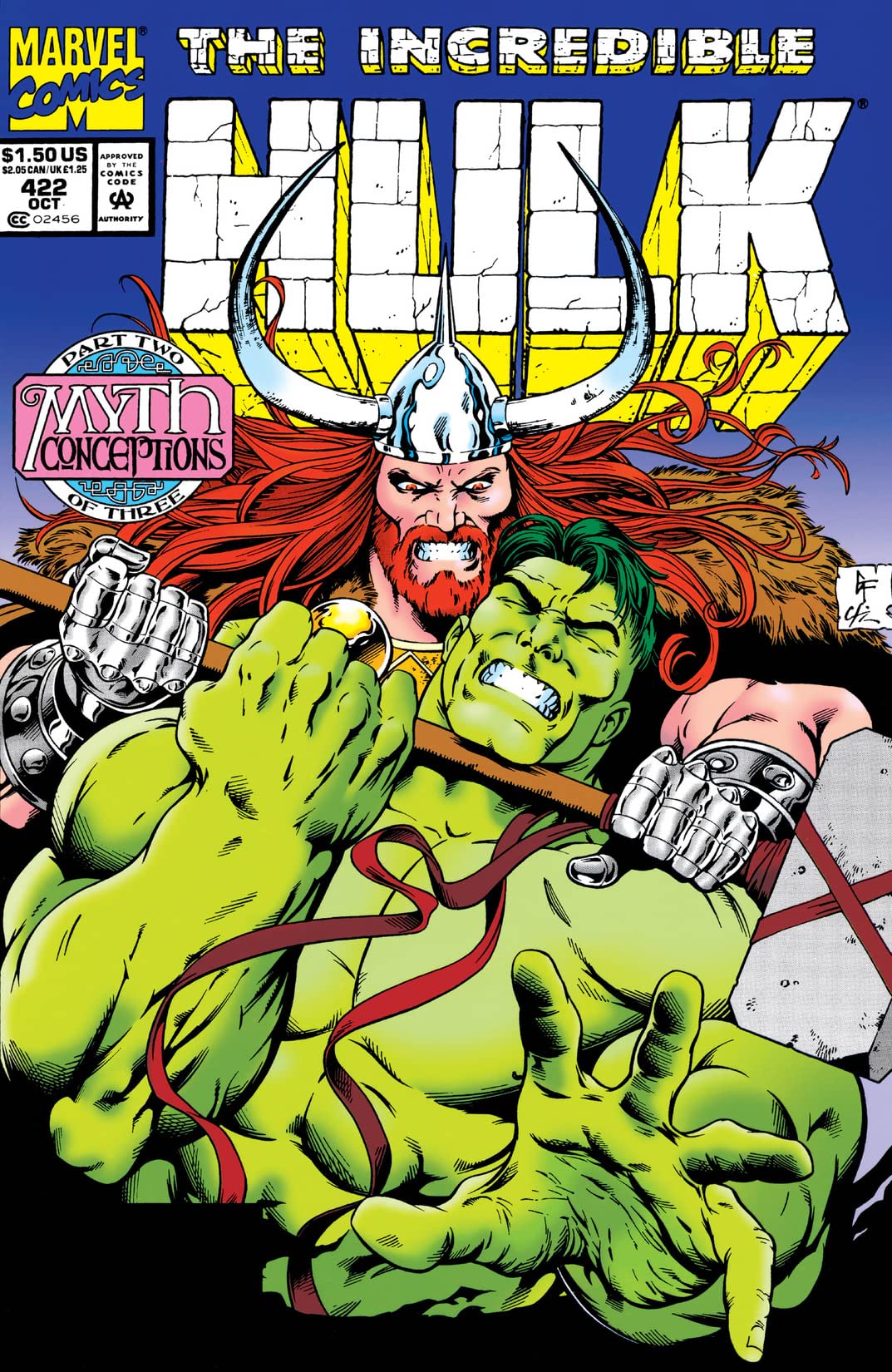 The Incredible Hulk #422 cover
