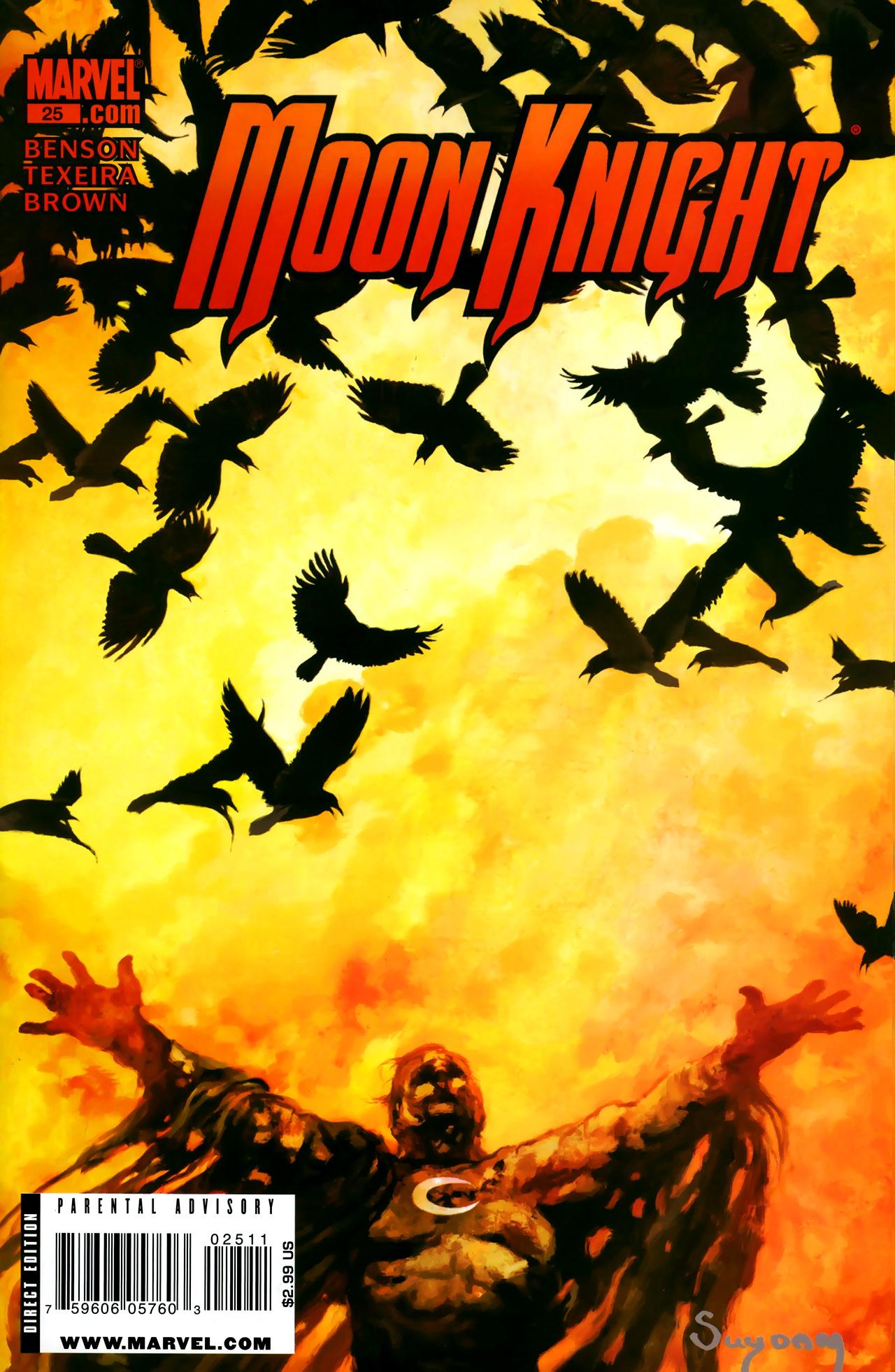 Moon Knight #25 cover
