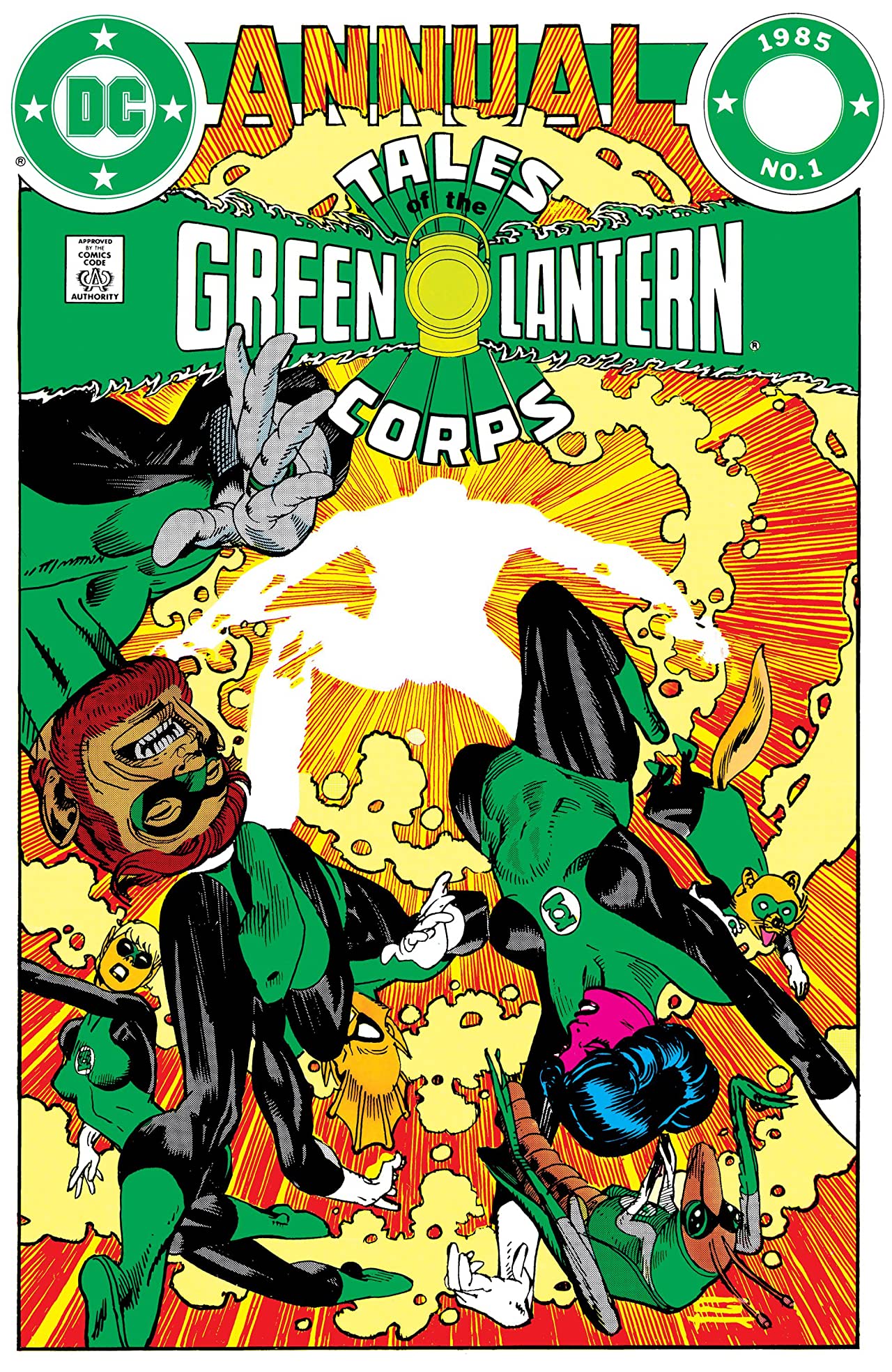 Tales of the Green Lantern Corps Annual #1 cover